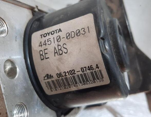 ABS Hydraulisch aggregaat TOYOTA YARIS (_P9_)