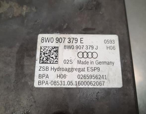 Abs Hydraulic Unit AUDI A4 Avant (8W5, 8WD, B9)