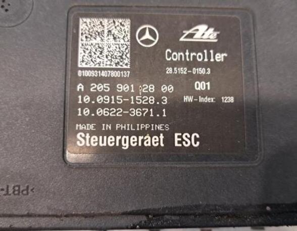 ABS Hydraulisch aggregaat MERCEDES-BENZ C-CLASS (W205)