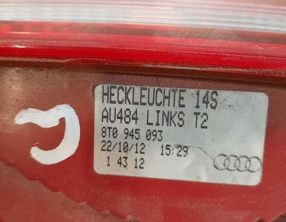 Rückleuchte links Audi A5 Sportback 8TA 8T0945093 P18925619