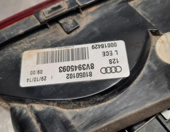 Achterlicht AUDI A3 Sportback (8VA, 8VF), AUDI A3 (8V1, 8VK)