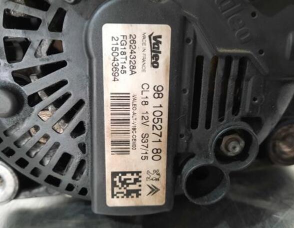 Dynamo (Alternator) CITROËN C4 GRAND PICASSO II (DA_, DE_)