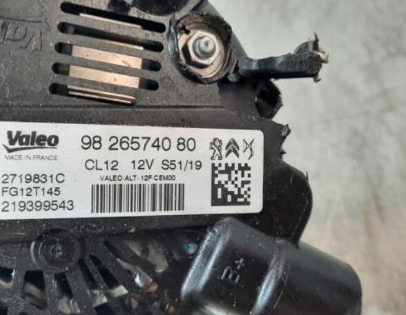 Alternator OPEL CORSA F (P2JO)