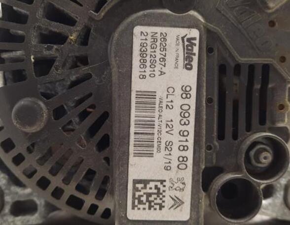 Dynamo (Alternator) PEUGEOT 208 I (CA_, CC_)