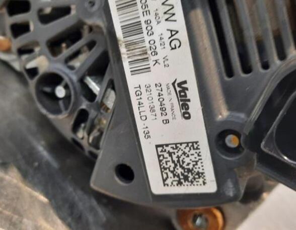 Alternator SKODA KAMIQ (NW4), AUDI A3 Sportback (8YA)