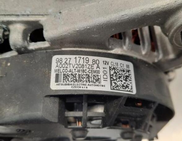 Dynamo (Alternator) OPEL GRANDLAND X (A18)