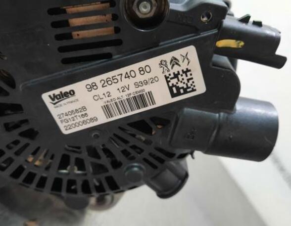 Dynamo (Alternator) PEUGEOT 208 II (UB_, UP_, UW_, UJ_)