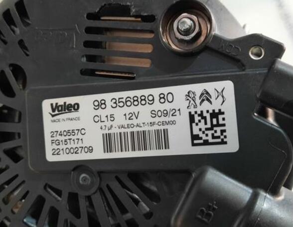 Dynamo (Alternator) PEUGEOT 208 II (UB_, UP_, UW_, UJ_)