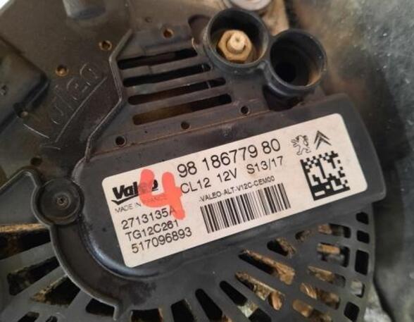 Dynamo (Alternator) PEUGEOT 2008 I (CU_)