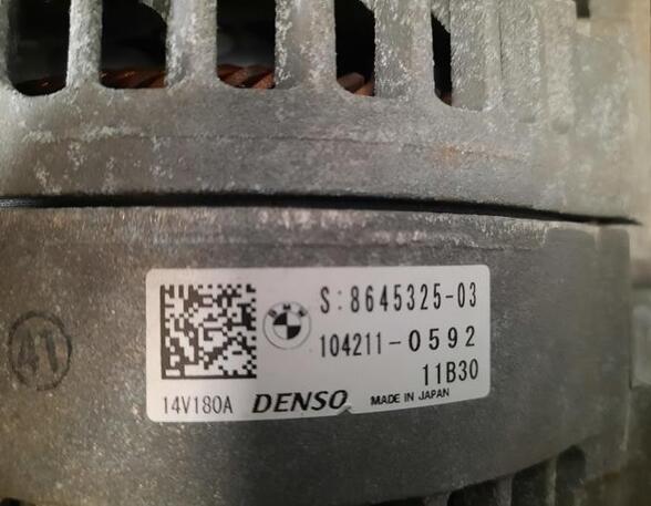 Alternator BMW 1 (F20)