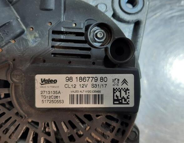 Dynamo (Alternator) PEUGEOT 2008 I (CU_), PEUGEOT 208 I (CA_, CC_), CITROËN C3 II (SC_), CITROËN C3 III (SX)