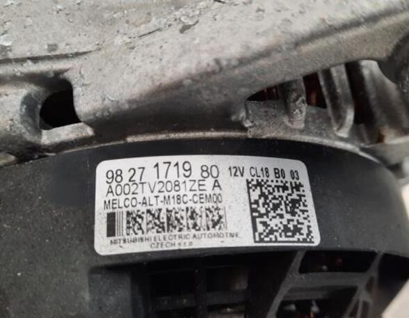 Alternator PEUGEOT 308 III (FB_, FH_, FP_, F3_, FM_)