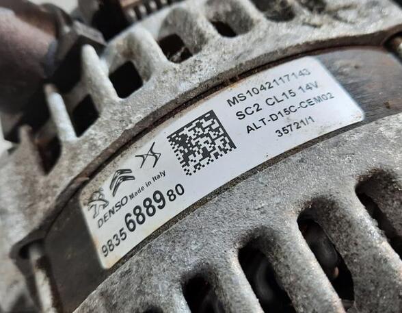 Dynamo (Alternator) PEUGEOT 208 II (UB_, UP_, UW_, UJ_)