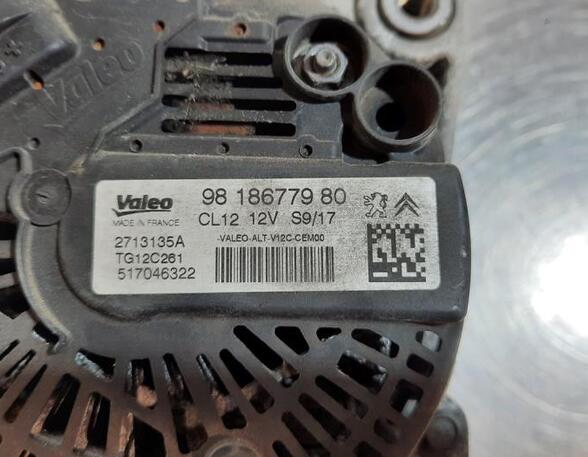 Dynamo (Alternator) PEUGEOT 3008 SUV (MC_, MR_, MJ_, M4_), PEUGEOT 208 I (CA_, CC_), PEUGEOT 2008 I (CU_), PEUGEOT 108