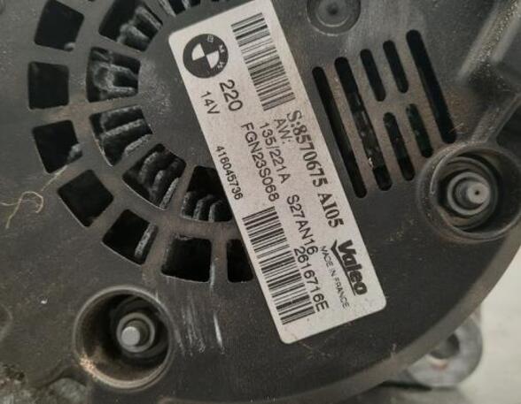 Alternator BMW X5 (F15, F85)