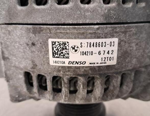 Dynamo (Alternator) BMW 4 Coupe (F32, F82), BMW 3 (F30, F80)