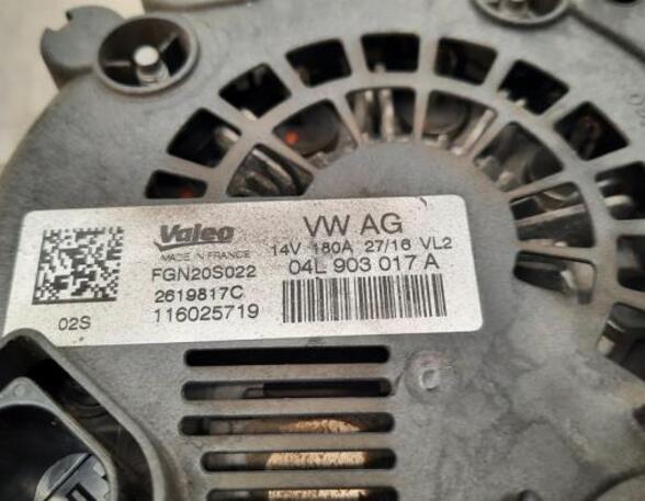 Alternator AUDI A5 Sportback (8TA), AUDI A4 Avant (8K5, B8)