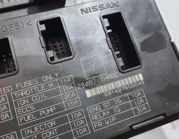 Fuse Box NISSAN MICRA IV (K13_)