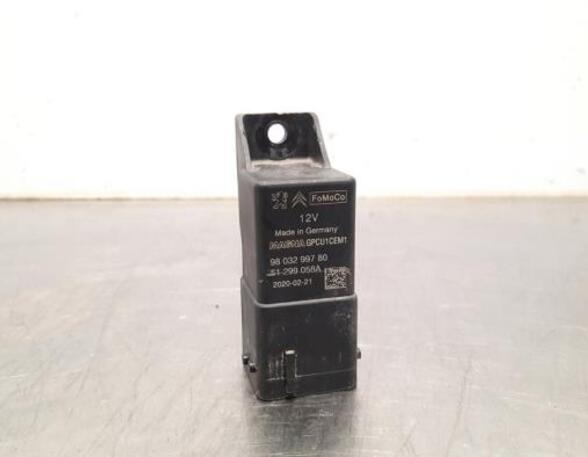 Glow Plug Relay Preheating PEUGEOT PARTNER Box Body/MPV