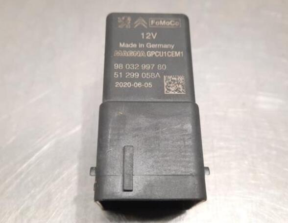 Glow Plug Relay Preheating PEUGEOT 5008 II (MC_, MJ_, MR_, M4_)