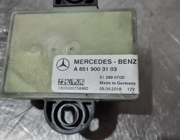 Glow Plug Relay Preheating MERCEDES-BENZ B-CLASS (W246, W242)