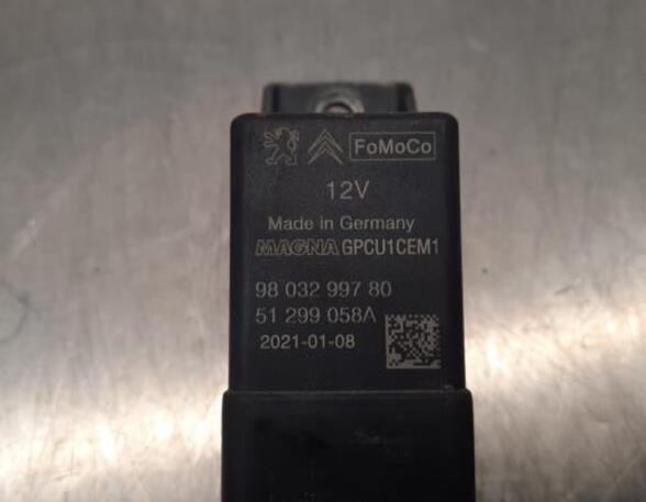 Glow Plug Relay Preheating CITROËN JUMPER Van