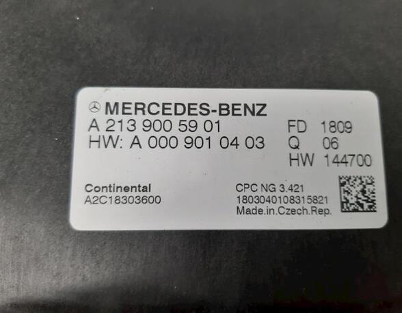 Control unit MERCEDES-BENZ E-CLASS (W213), MERCEDES-BENZ E-CLASS (W212)