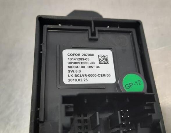 Control unit DS DS 7 Crossback (J4_, JR_, JC_)