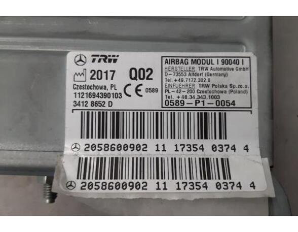 Control unit for Airbag MERCEDES-BENZ C-CLASS T-Model (S205)