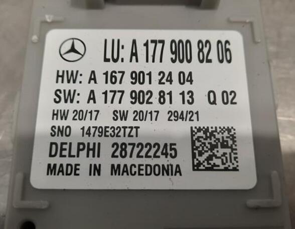 Control unit for lighting MERCEDES-BENZ GLE (V167), MERCEDES-BENZ GLE Coupe (C167)