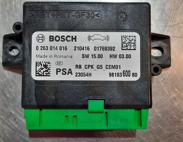 Control unit for parking support CITROËN C4 GRAND PICASSO II (DA_, DE_)