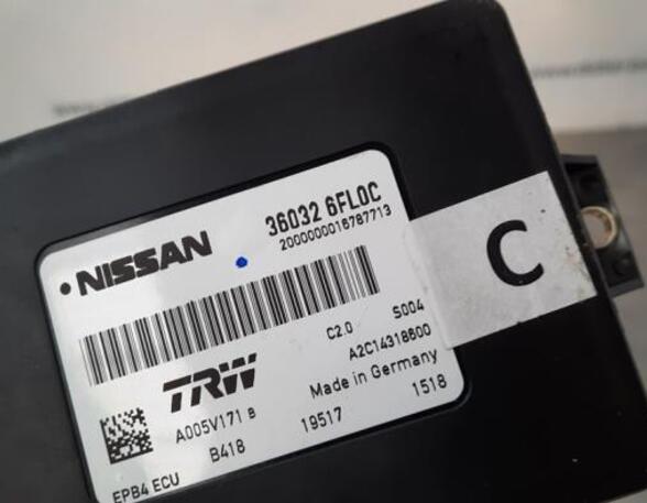 Regeleenheid park distance control NISSAN QASHQAI II SUV (J11, J11_)