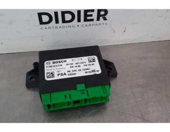 Control unit for parking support CITROËN C5 AIRCROSS (A_)