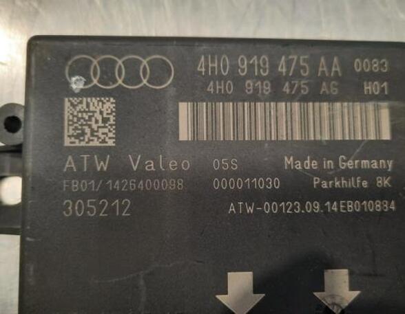 Regeleenheid park distance control AUDI A6 Avant (4G5, 4GD, C7)