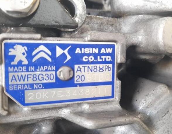 Automatic Transmission PEUGEOT 508 SW II (FC_, FJ_, F4_)