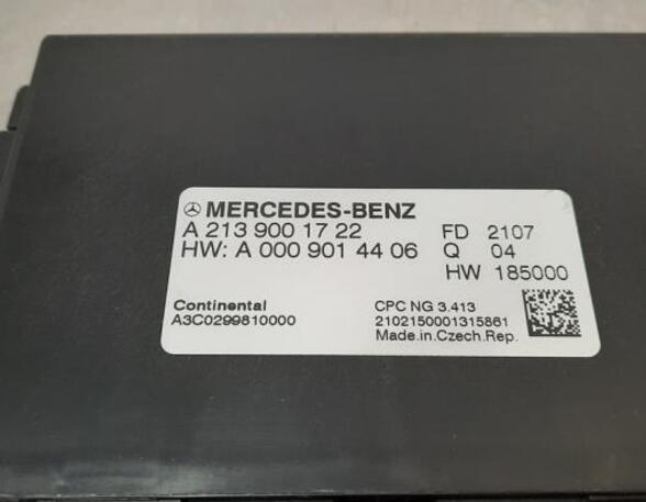 Control unit for automatic gearbox MERCEDES-BENZ SPRINTER 4-t Van (B907, B910)