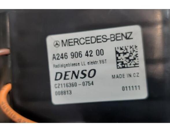 Elektrische motor interieurventilatie MERCEDES-BENZ B-CLASS (W246, W242), MERCEDES-BENZ CLA Coupe (C117)