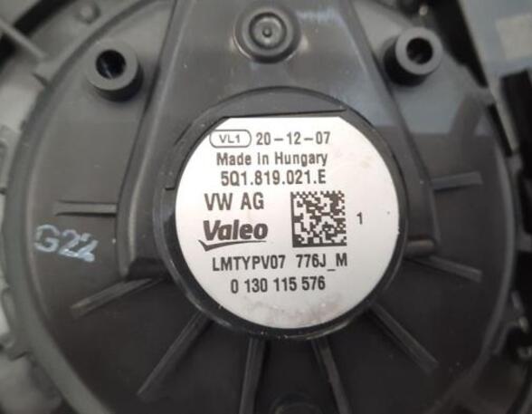 Interior Blower Motor AUDI A3 Sportback (8YA)