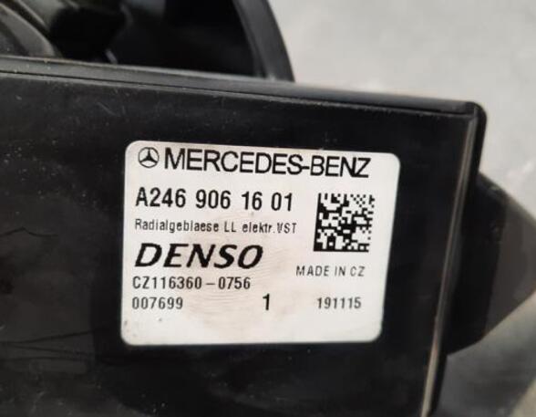 Interior Blower Motor MERCEDES-BENZ GLA-CLASS (X156)