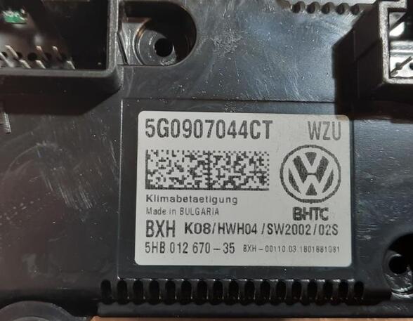 Heating & Ventilation Control Assembly VW T-ROC (A11, D11)