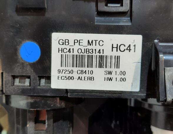 Heating & Ventilation Control Assembly HYUNDAI i20 (GB, IB), HYUNDAI i20 ACTIVE (IB, GB), HYUNDAI i20 II Coupe (GB)