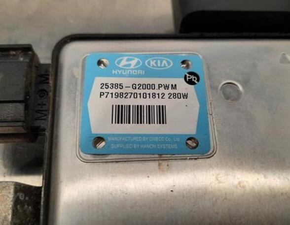 Radiator Fan Relay KIA NIRO I (DE)