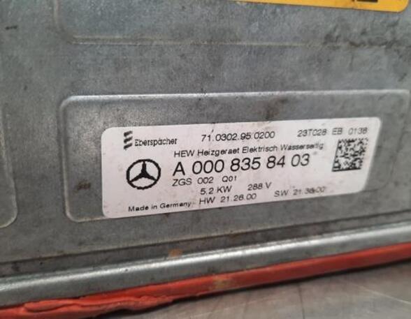 Parking Heater MERCEDES-BENZ CLA (C118), MERCEDES-BENZ E-CLASS T-Model (S213)