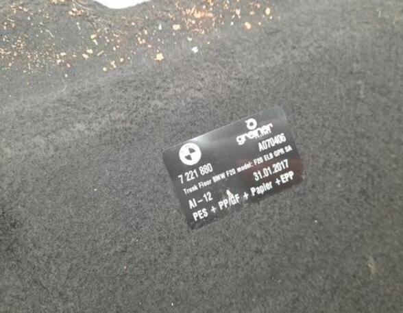 Trunk Floor Mat Carpet BMW 1 (F20)