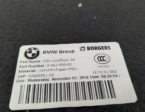 Bodenbelag Kofferraum BMW X4 G02, F98 51479462950 P20987145