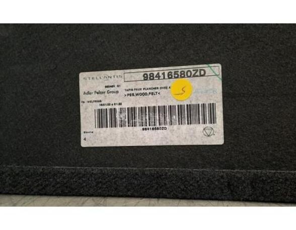 Trunk Floor Mat Carpet PEUGEOT 308 SW III (FC_, FJ_, FR_, F4_, FN_)