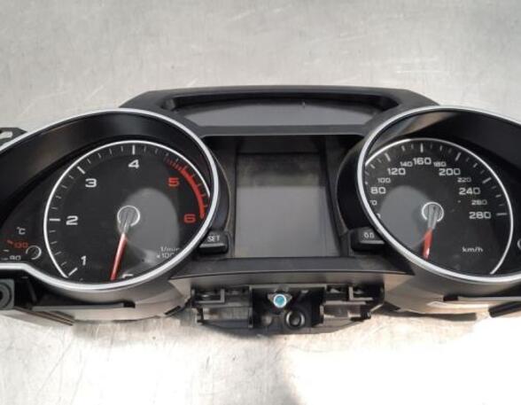 Tachometer (Revolution Counter) AUDI A5 Convertible (8F7)