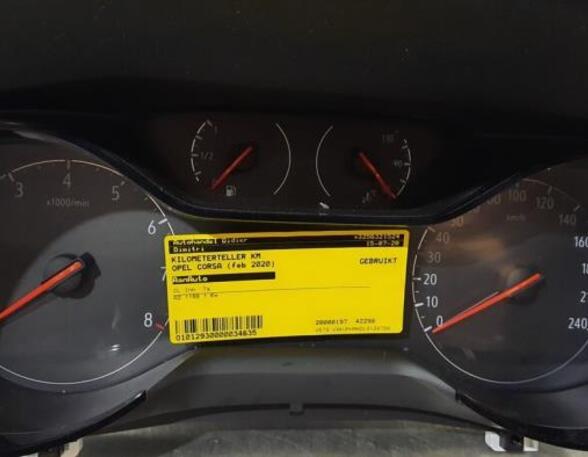 Tachometer (Revolution Counter) OPEL CORSA F (P2JO)