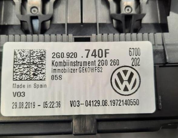 Drehzahlmesser VW Polo VI AW 2G0920740F P20608346