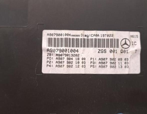 Drehzahlmesser Mercedes-Benz Sprinter 3,5t Kasten 907, 910 A9079001004 P20201597